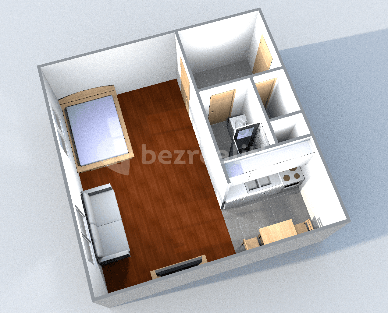 Predaj bytu 1-izbový 34 m², Vondroušova, Praha, Praha