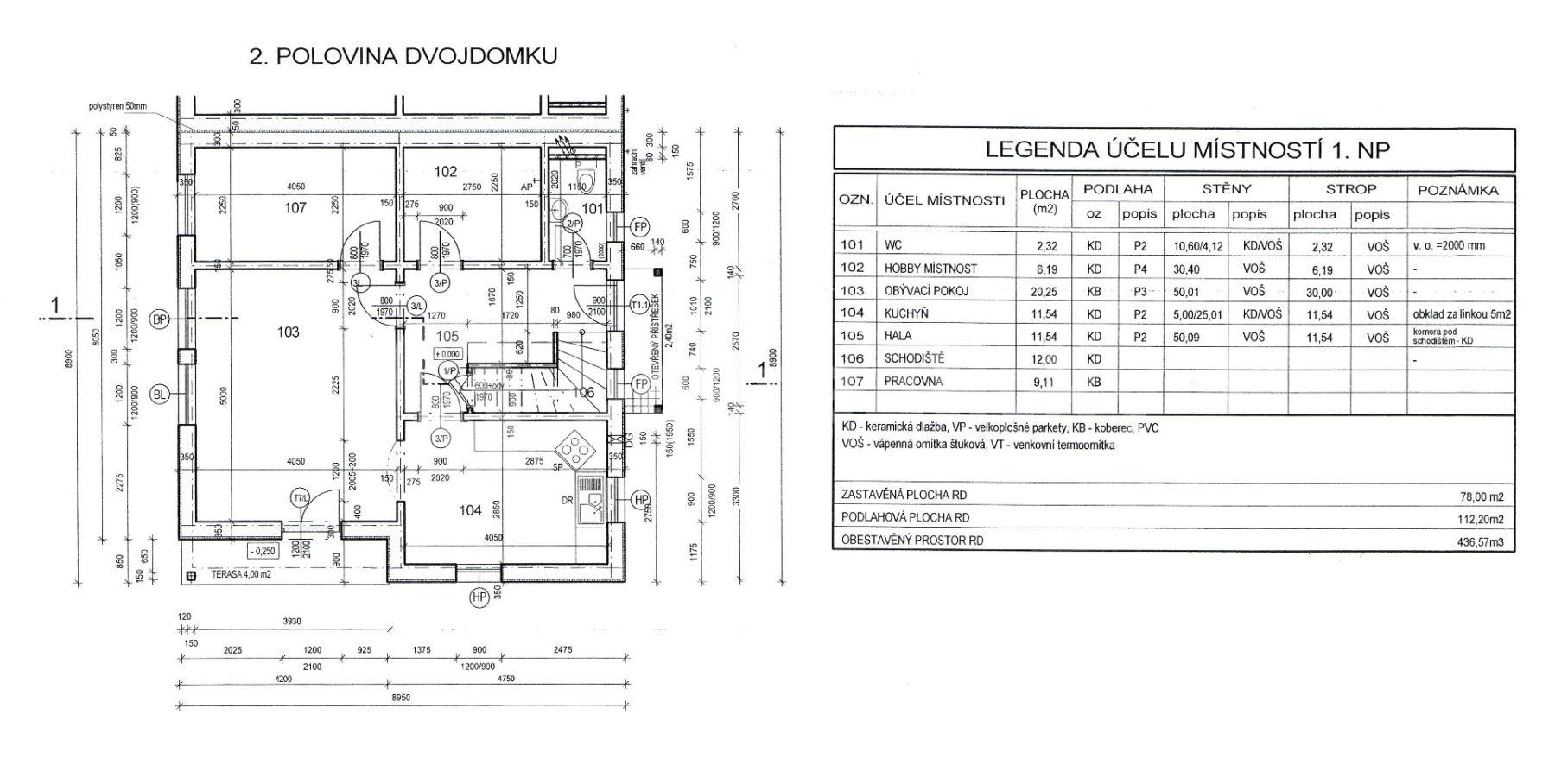 Predaj domu 112 m², pozemek 383 m², Luční, Nupaky, Středočeský kraj