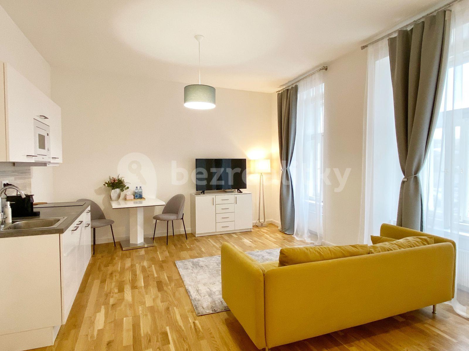 Prenájom bytu 1-izbový 40 m², Petrská, Praha, Praha