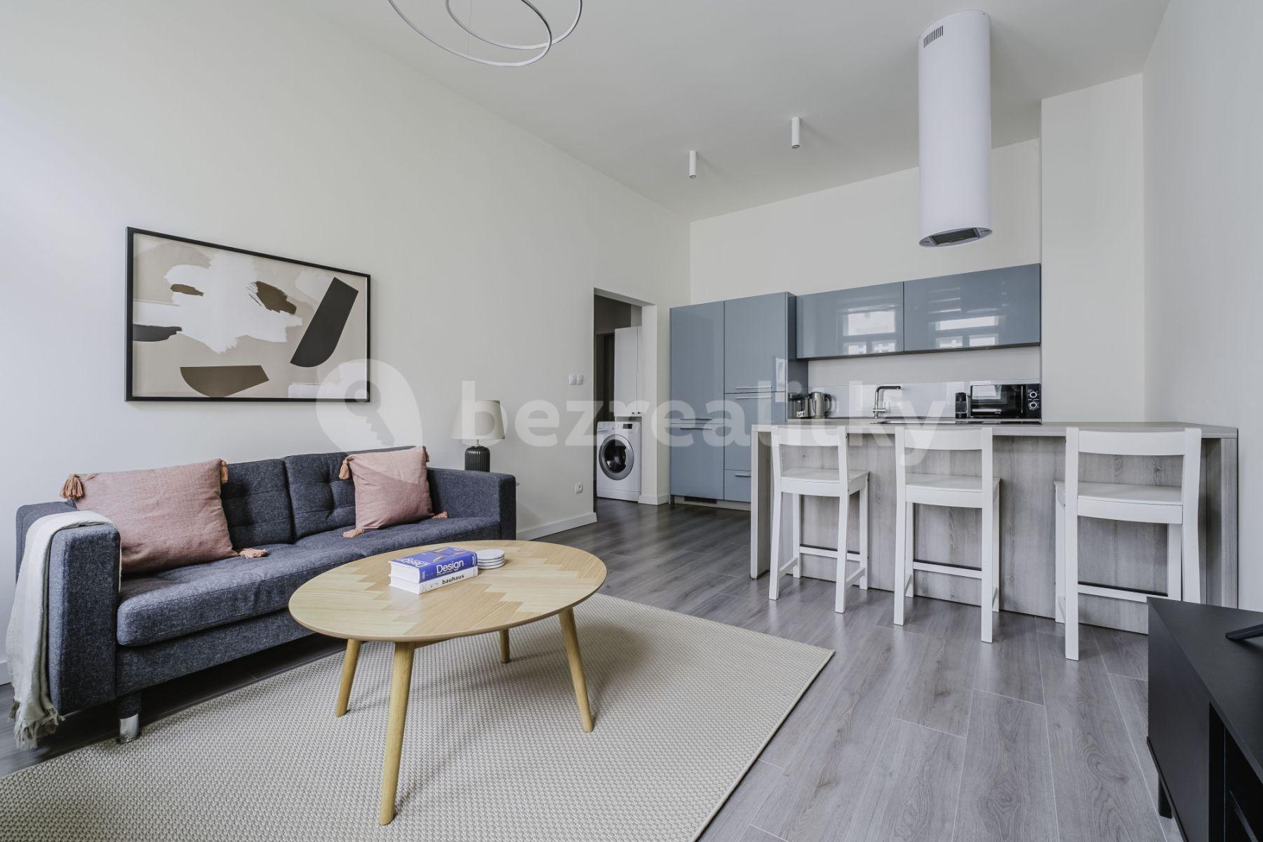 Prenájom bytu 2-izbový 45 m², Bořivojova, Praha, Praha