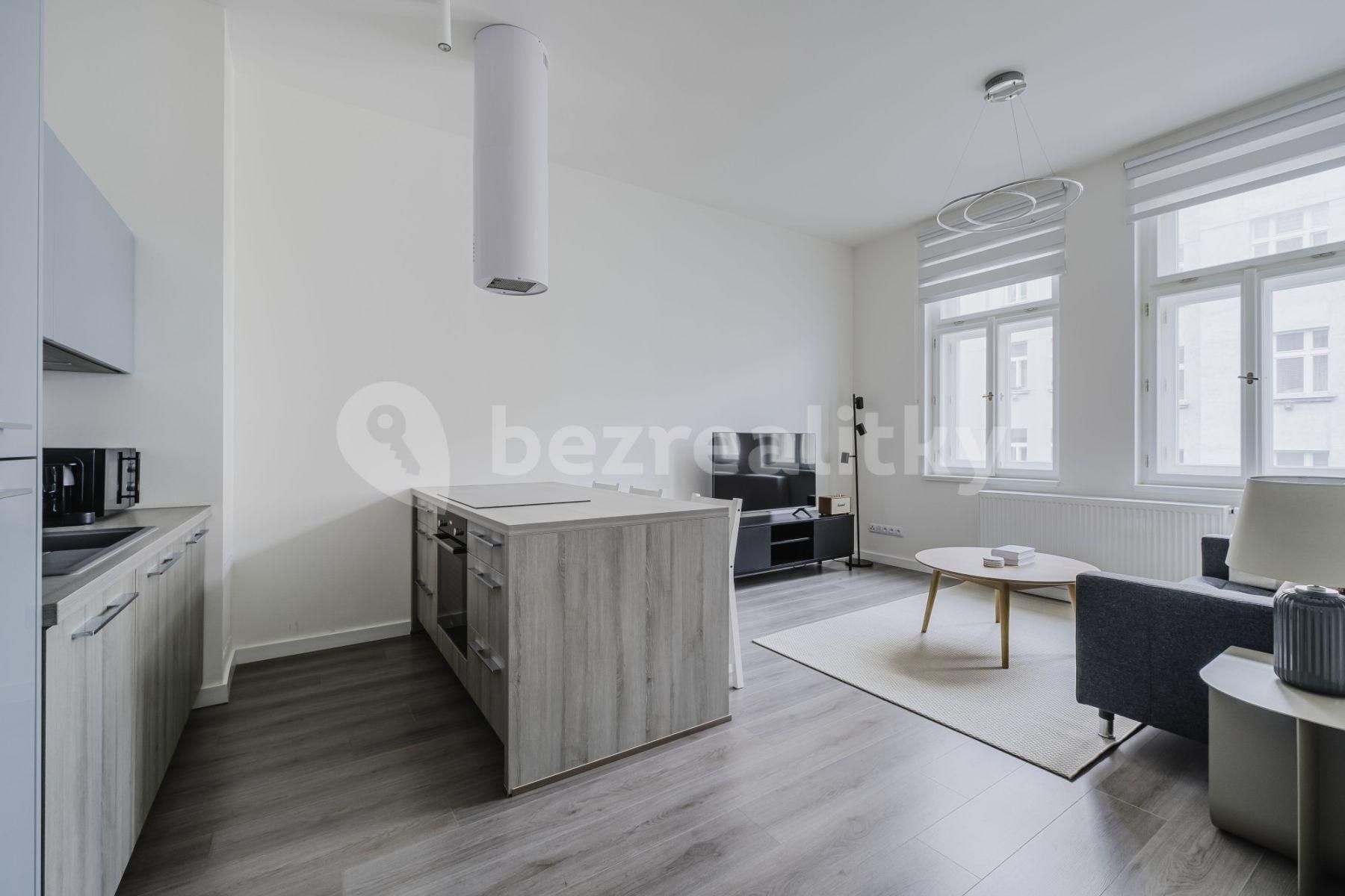 Prenájom bytu 2-izbový 45 m², Bořivojova, Praha, Praha