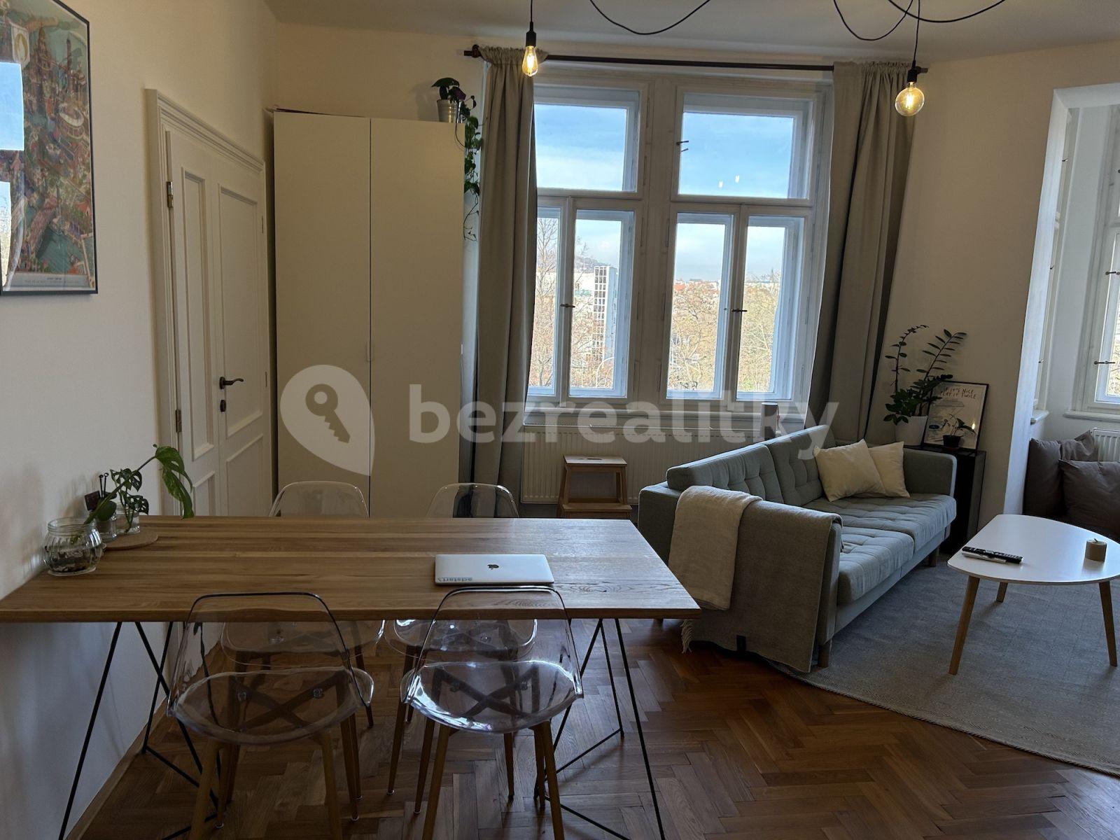 Prenájom bytu 2-izbový 49 m², Lumírova, Praha, Praha