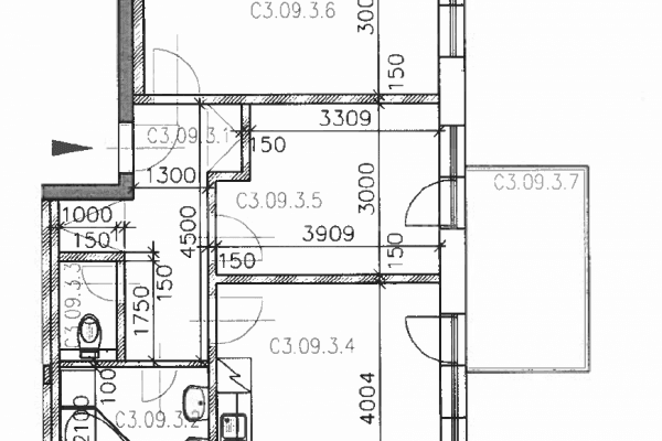 Prenájom bytu 3-izbový 65 m², Sedláčkova, Brno, Jihomoravský kraj