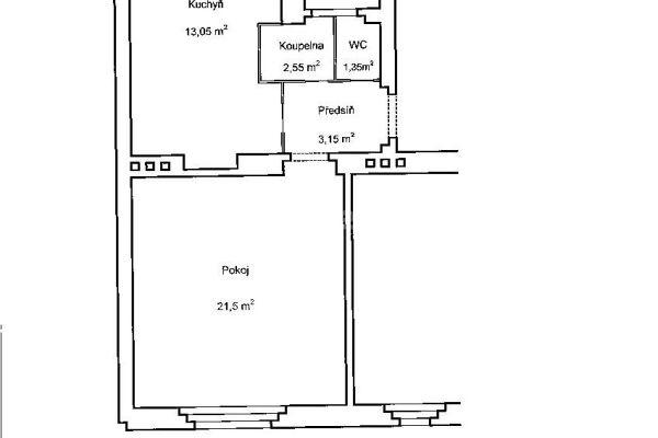 Prenájom bytu 1-izbový 45 m², Malá Štěpánská, Hlavní město Praha