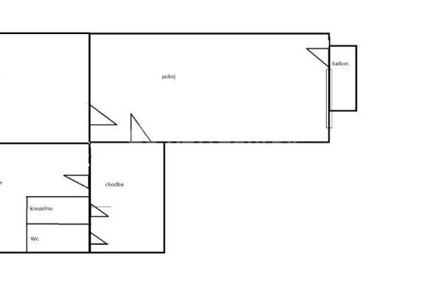 Predaj bytu 2-izbový 55 m², Sladkovského, Louny