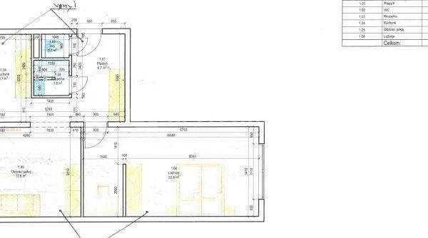 Prenájom bytu 2-izbový 54 m², Šantrochova, Praha