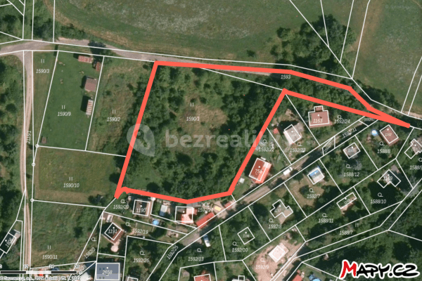 Predaj pozemku 4.011 m², Jílové u Prahy